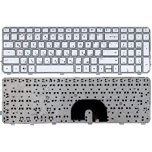 Клавиатура для ноутбука HP Pavilion DV6-6000 серебристая