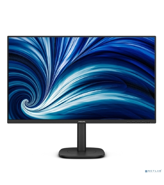 Монитор 27' Philips 27B2N3500J IPS 2560x1440, 120 Гц, 4 мс, 16:9, 350 кд/м², HDMI 2.0, DP 1.2, USB-C (90 Вт), 3.5 Jack, USB Hub (4x USB 3.2), Adaptive-Sync, черный