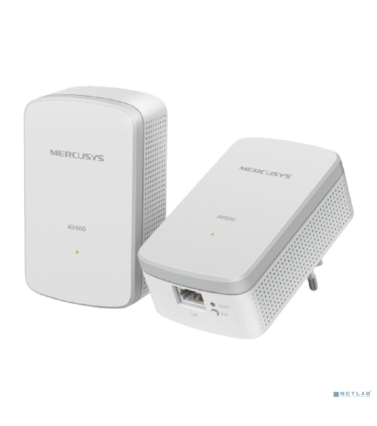 Комплект адаптеров Powerline с розеткой Mercusys MP300 KIT