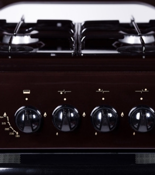 Плита Газовая Flama FG 2402 B коричневый
