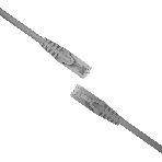 Патч-корд NTSS NTSS-PC-FTP-RJ45-5e-3.0-LSZH-GY NTSS-PC-FTP-RJ45-5E-3.0-LSZH FTP RJ-45 вил.-вилка RJ-45 cat.5e 3м серый LSZH (уп.:1шт) 26AWG, фото 1