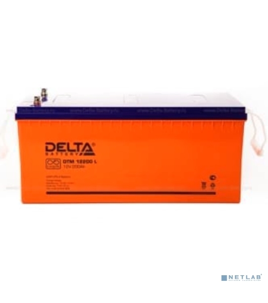Батарея Delta DTM 12200 L (200 А\ч, 12В) свинцово- кислотный аккумулятор