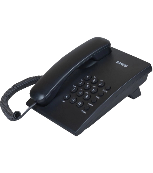 Телефон проводной SANYO RA-S204B черный