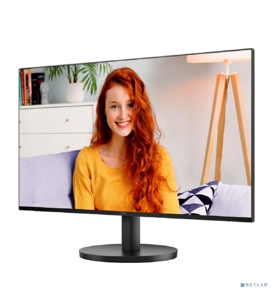 Монитор 23.8' AOC 24B3QA2 IPS 1920x1080, 120 Гц, 4 мс, 16:9, 300 кд/м², DP 1.2, HDMI 1.4, VGA, черный