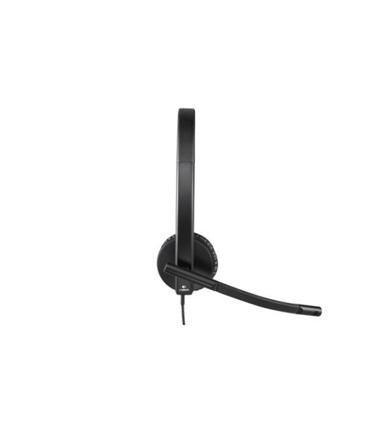 Гарнитура Logitech USB Headset H570e Stereo чёрный, проводная, USB