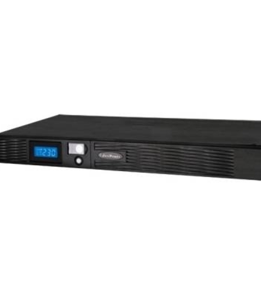 Источник бесперебойного питания CyberPower PR1000ELCDRT1U/1000 ВА/800 Вт/USB/RS-232/EPO/SNMPslot/6 x IEC 320 C13 (компьютерная)