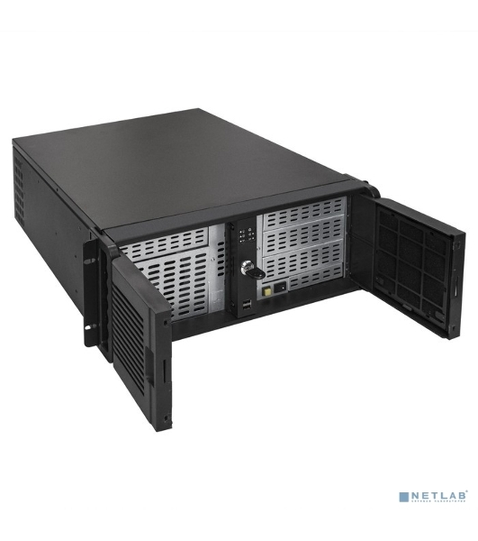 Серверный корпус ExeGate EX293248RUS Pro 4U480-15/4U4132 (RM 19', высота 4U, глубина 480, БП 500RADS, USB)