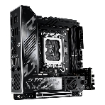 Материнская плата ASUS ROG STRIX Z890-I GAMING WIFI, LGA 1851, Intel Z890, 2xDDR5, 2xSATA, 2xM.2, 1xPCIe 5.0 x16, 1xHDMI, 2xUSB-C Thunderbolt 4, 1xUSB-C 20Gbps, 3xUSB-A 10Gbps, 1xUSB-A 5Gbps, 2xUSB-A 2.0, 1x 2.5Gb LAN, Mini-ITX, фото8