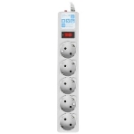 Сетевой фильтр Powercube SPG-B-15 5 м, 5 розеток, серый, коробка, фото20