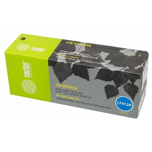 Картридж лазерный Cactus CS-CF412A желтый (2300 стр.) для HP LJ M452DW/DN/NW, M477FDW/M477FDN/M477FNW