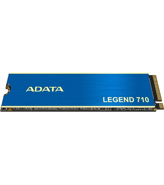 Накопитель SSD ADATA LEGEND 710, 2Tb, PCIe 3.0 x4, M.2 2280, NVMe, R/W 2400/1800, с радиатором