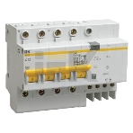 Выключатель автоматический дифференциального тока IEK MAD10-4-040-C-300 АД14 4Р 40А 300мА IEK, фото2