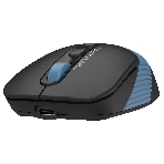 Мышь беспроводная A4Tech Fstyler FB10C черный/синий, 2000 dpi, радиоканал, Bluetooth, USB, кнопки - 4, фото11