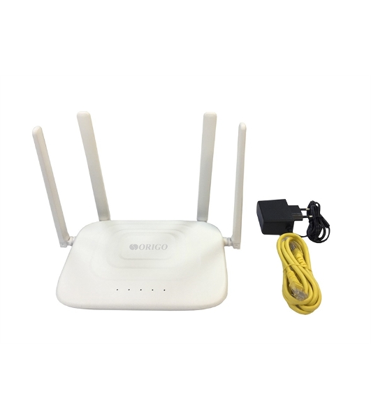 Беспроводной двухдиапазонный маршрутизатор AC1200, 1x1000Base-T WAN, 3x1000Base-T LAN, 4 внешние антенны 5 dBi
