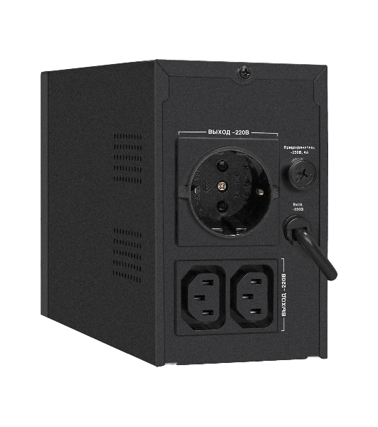 Источник бесперебойного питания ExeGate SpecialPro UNB-1000.LED.AVR.1SH.2C13 1000VA/550W, LED, AVR,1*Schuko+2*C13, металлический корпус, черный