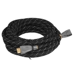 Кабель HDMI Wize WAVC-HDMIRA-7M 7 м., v.2.0b, 19M/19M, 4K/60 Hz 4:4:4, 26 AWG, HDCP 1.4, HDCP 2.2, Ethernet, позол.угловой разъем, экран, черный, пакет, фото4