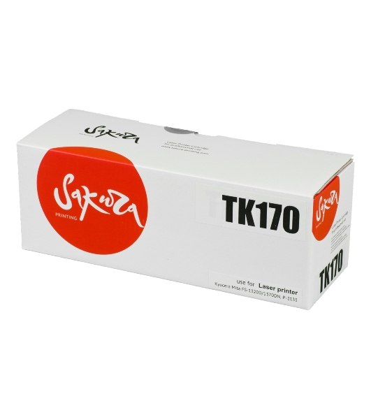 Картридж Sakura TK170/171/172/174 для Kyocera Mita FS-1320D/1370DN, P-2135 черный, 7200 к.