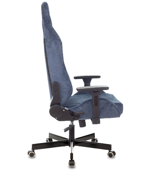 Кресло Knight N1 Fabric синий, ткань, 120 кг, механизм качания
