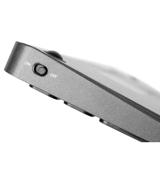 Комплект клавиатура+мышь Oklick 300M беспроводной, USB, 1600 DPI, серый/чёрный