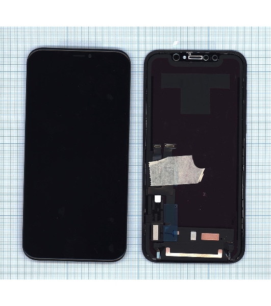 Дисплей для Apple iPhone XR в сборе с тачскрином (IPS) черный