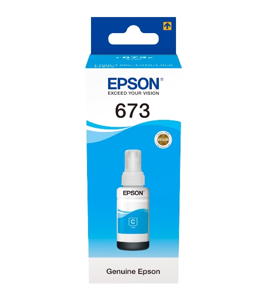 Чернила Epson C13T67324A для L800 (cyan) 70 мл