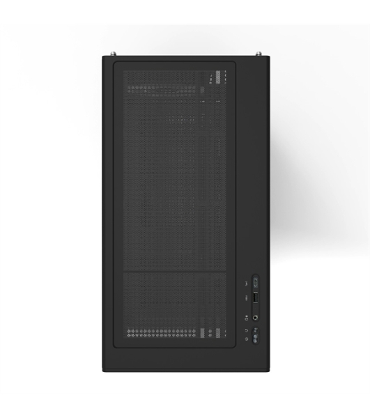 Компьютерный корпус ZALMAN P10, MATX, черный, WINDOW, 2x3.5', 3x2.5', 1xUSB TYPE-C, 1xUSB 3.0, REAR 1x120мм ARGb