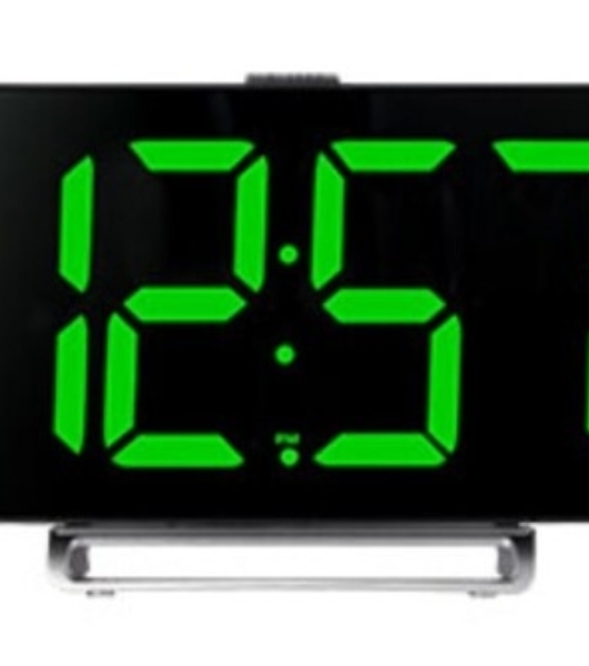 Радиочасы Soundmax SM-1561U (черный с белым)