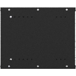 Шкаф коммутационный NTSS Lime (NTSS-WL6U5560GS-BL) настенный 6U 550x600 мм пер. дв. стекл несъемн. бок. пан. 30 кг черный 520 мм 12 кг 110 град. 500 мм IP20, фото3