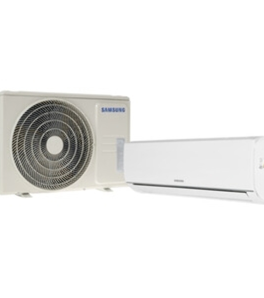 Кондиционер сплит-система Samsung AR12TXHQASI инвертор, 12000 BTU, 35 м², 28/37 дБ, охлаждение, обогрев, осушение, белый