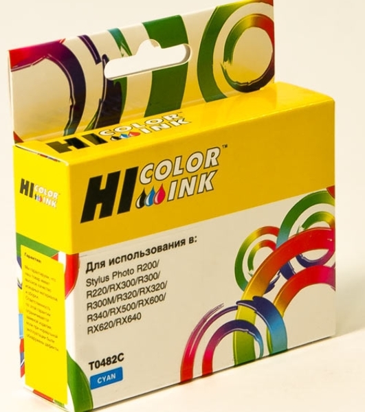 Картридж Epson Stylus Photo R200/R300/RX500/RX600 (Hi-black) new, C13T04824010, C