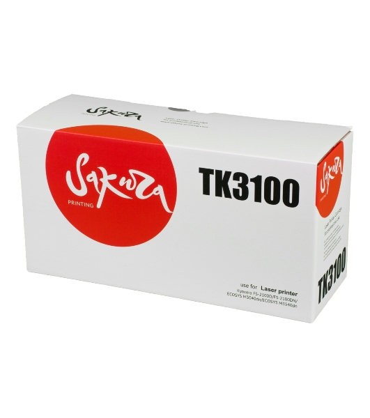 Картридж лазерный Sakura TK3100 для Kyocera FS-2100D, FS-2100DN, ECOSYS M3040dn, ECOSYS M3540dn, черный, 12500 к.