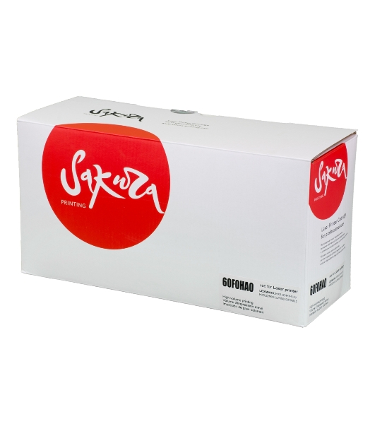 Картридж лазерный Sakura 60F0HA0 для Lexmark MX310/410, черный, 10 000 к.