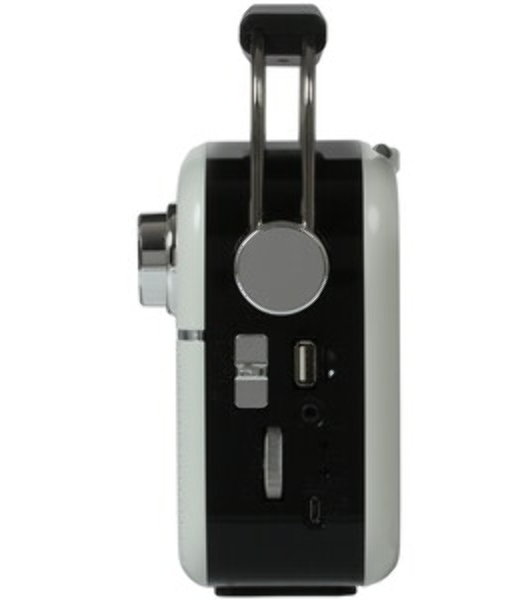Радиоприемник белый SVEN SRP-505 (4 Вт, FM/AM/SW, USB, SD/microSD, Bluetooth, 1200 мАч)