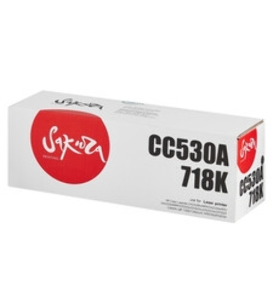 Картридж лазерный Sakura CC530A для HPColor LaserJet CM2320fxiMFP/CM2320nMFP/ CM2320nfMFP/CP2025/CP2025n/CP2025dn/CP2025, черный, 3500 к.