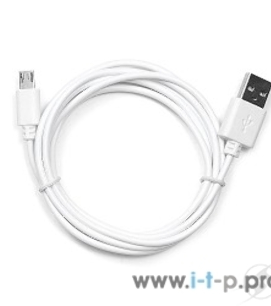 Кабель USB2.0 Pro Cablexpert CC-mUSB2-AMBM-6W, AM/microBM 5P, 1.8м, экран, белый, пакет