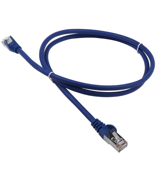 Патч-корд LANMASTER LSZH FTP cat.5e, 5.0 м, синий