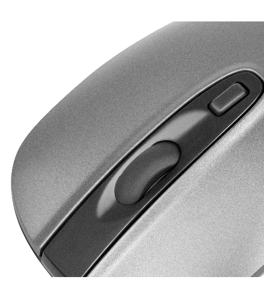 Комплект клавиатура+мышь Oklick 300M беспроводной, USB, 1600 DPI, серый/чёрный