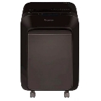 Шредер Fellowes PowerShred LX210 черный (секр.P-4) перекрестный 16лист. 23лтр. скрепки скобы пл.карты, фото 1
