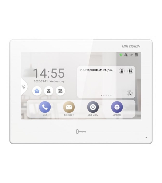 Видеодомофон Hikvision DS-KH9310-WTE1(B) белый