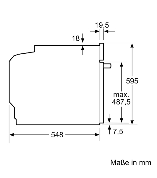 Духовой шкаф электрический Bosch HBG7341B1 черный