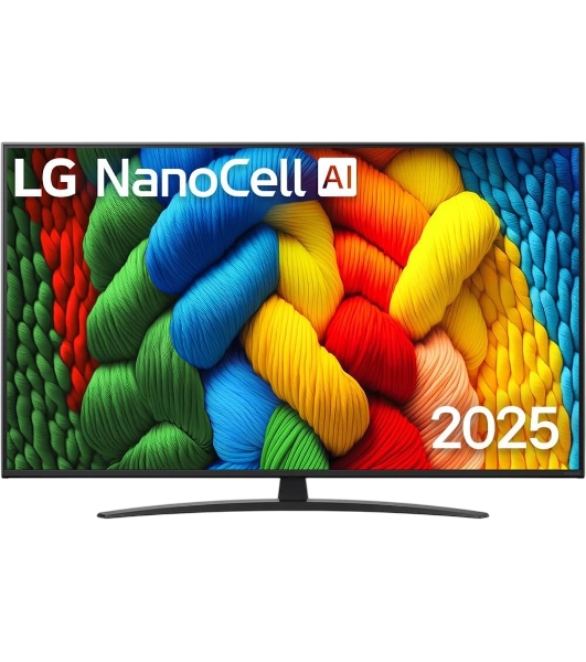 Телевизор LG 55' 55NANO81A6A черный DLED 4K UHD 60Hz Smart TV WebOS