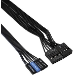 Компьютерный корпус Minitower ExeGate EX286424RUS BA-309-350W-8 (mATX, БП AA350 с вент. 8см, 2хUSB, HD аудио, черный), фото9