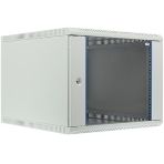 Шкаф настенный ЦМО ШРН-Э-9.650 9U 600x650мм пер.дв.стекл несъемные бок.пан. серый, фото24
