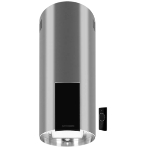 Вытяжка Kuppersberg MOTUBA 35 X, цилиндрическая, островная, 35 см, сенсорное управление, таймер, отвод/рециркуляция, 3 скорости, производительность 850 м3/ч, LED освещение, обратный клапан, уровень шума 68 дБ, угольный фильтр CF110 (опция), цвет нержавеющая сталь, фото3