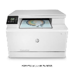 МФУ лазерное HP Color LaserJet Pro MFP M182n (7KW54A), A4, цветной, печ. до 16 стр/мин., 600 x 600 dpi (печать) 1200x1200dpi (скан.), USB, RJ-45, Air Print, Mopria, фото 1
