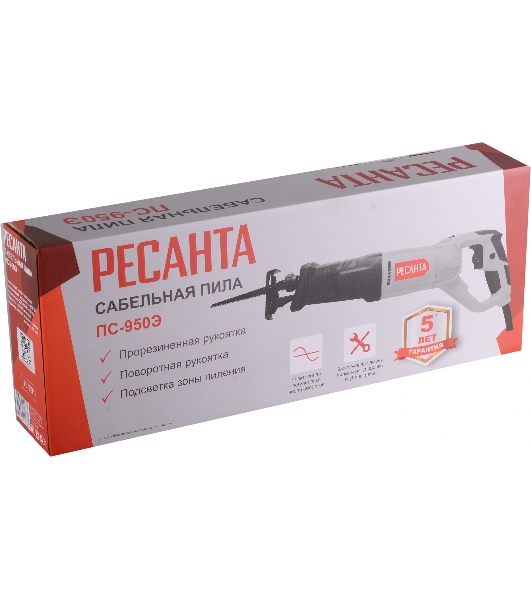 Сабельная пила ПС-950Э Ресанта