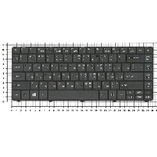 Клавиатура для ноутбука Acer Aspire E1-471 черная