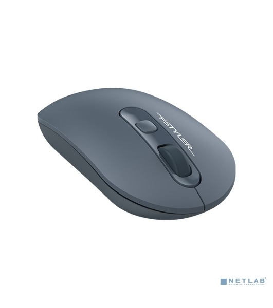 Мышь беспроводная A4Tech Fstyler FG20 пепельный/синий, 2000 dpi, радиоканал, USB, кнопки - 4