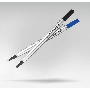 Стержень роллер Parker Quink Z01 (CW1950325) M 0.7мм, черные чернила, блистер (2шт)