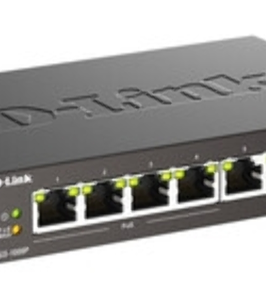 Коммутатор D-Link DGS-1008P/F3A, 8×1 Гбит/с, неуправляемый